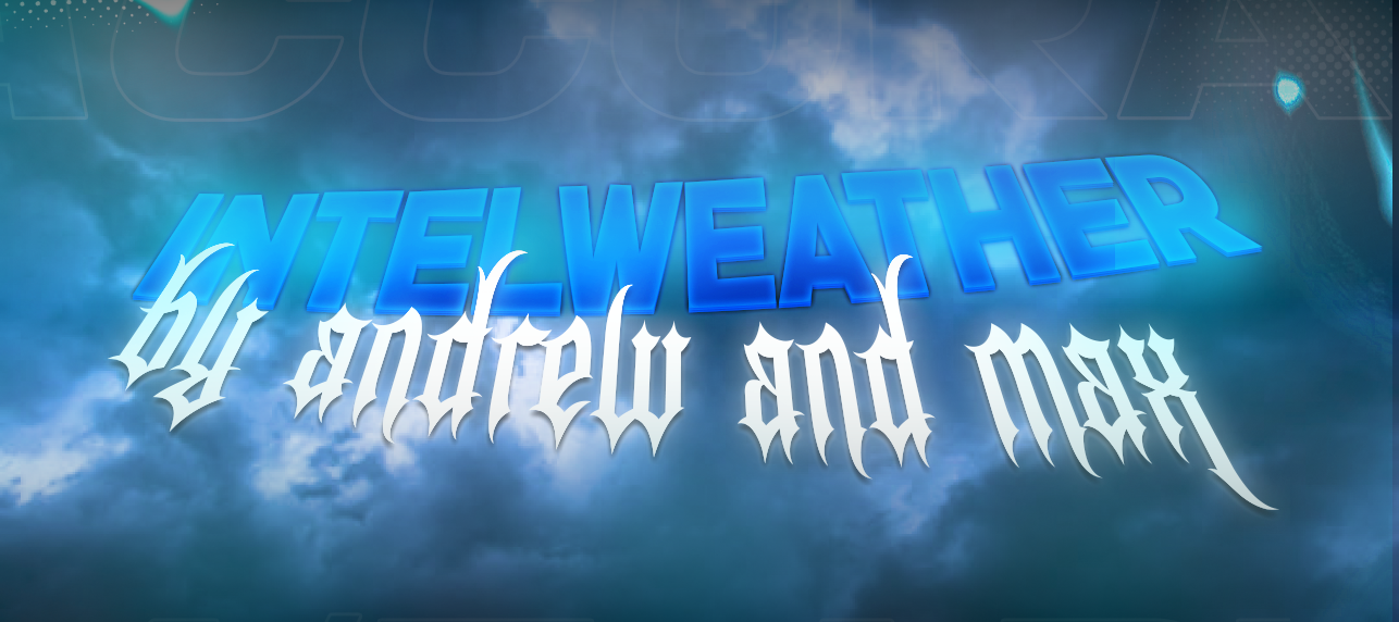 INTELWEATHER Banner